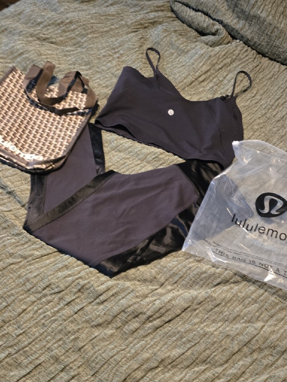 lululemon athletica Black Set Size 8 Like Brand New Never Worn